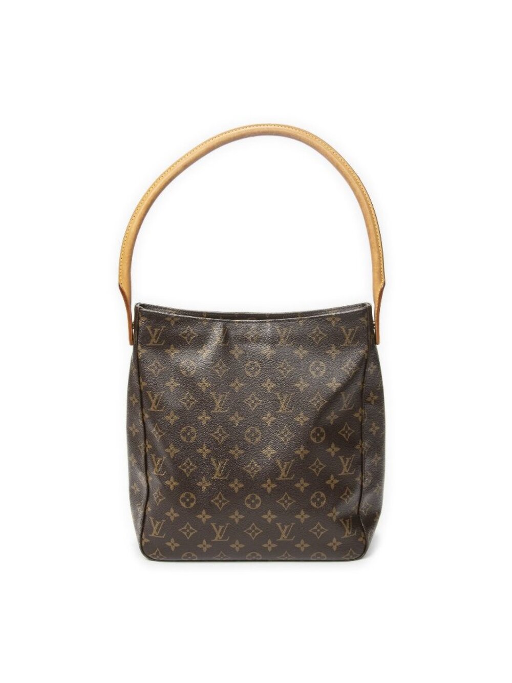 Louis Vuitton Looping Brown Monogram Canvas Shoulder Bag
